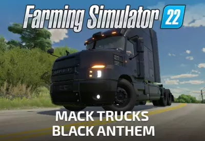 Farming Simulator 22 - Mack Trucks Black Anthem DLC EU PS4 CD Key