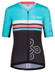 Women's cycling jersey KILPI CORRIDOR-W light blue