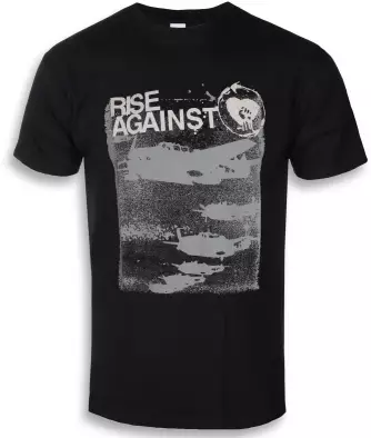 T-shirt metal uomo rise against - formation - rock off - risetsp01mb S